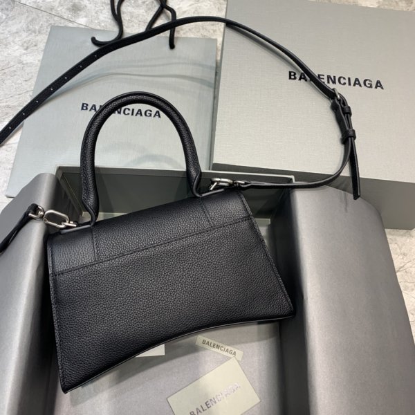 Réplique Balenciaga Haber Hand Handle Sac Lynchee Match Black-1