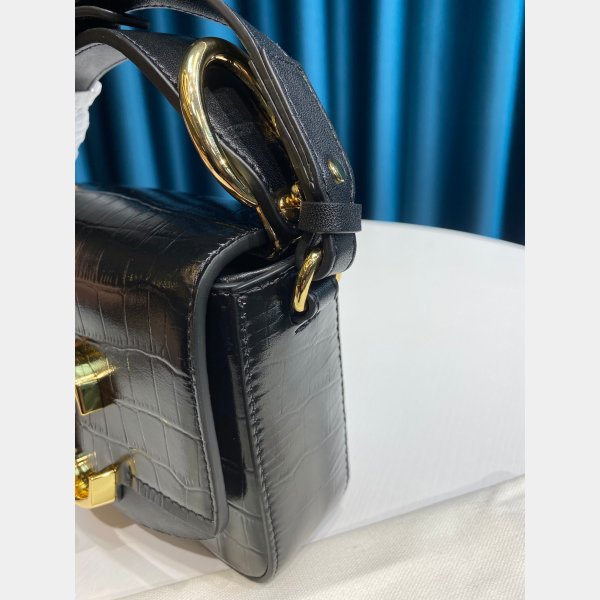 Designer Chloé Luxury 6030 C Sac en effet Croco en relief-8