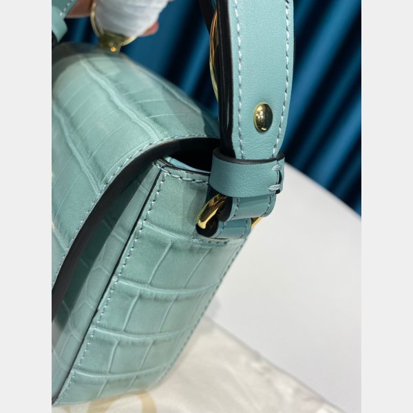 Le meilleur sac Chloe UK Best 6030 C en réplique en effet en croco de relief-4