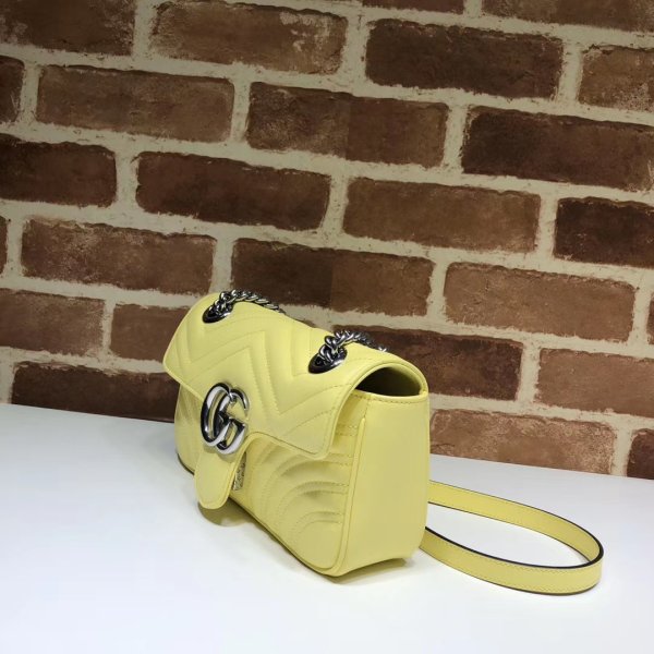 Luxe gucci faux 443497 gg marmont matelassé mini sac-1