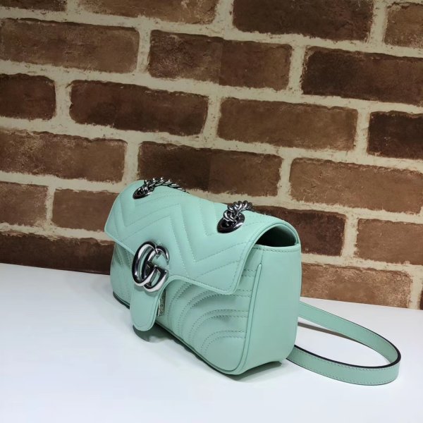 Luxe gucci faux 443497 gg marmont matelassé mini sac-10