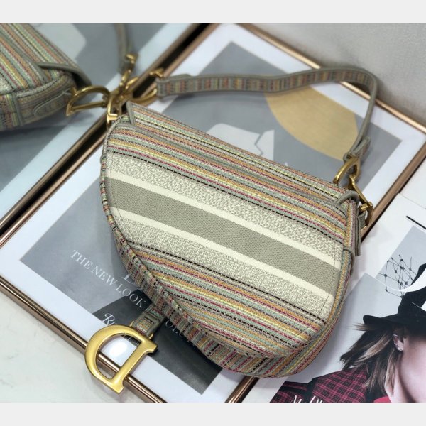 Luxury Best Replica Christian Dior Saddle Handbags à vendre-5