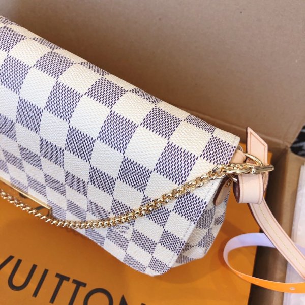 Louis Vuitton Damier Azur Canvas PM N41277-4
