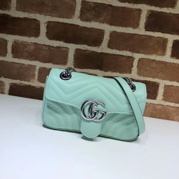 Luxe gucci faux 443497 gg marmont matelassé mini sac-9