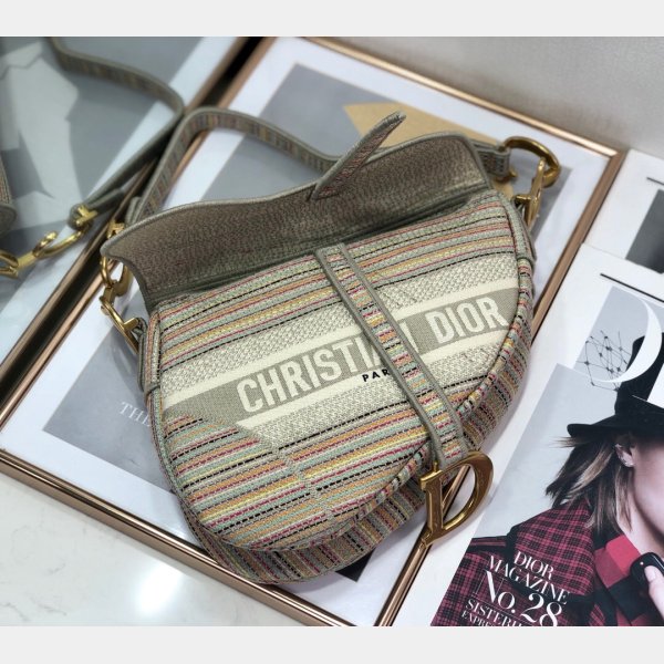 Luxury Best Replica Christian Dior Saddle Handbags à vendre-7