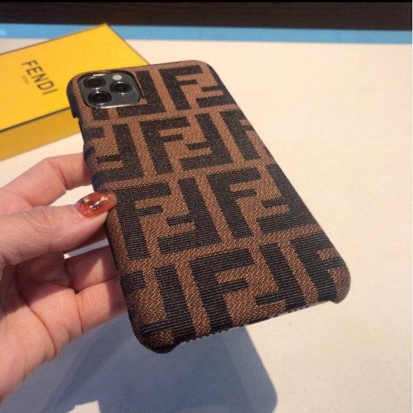 Cas et couvertures de couverture multicolaire de Fendi iPhone en gros-2