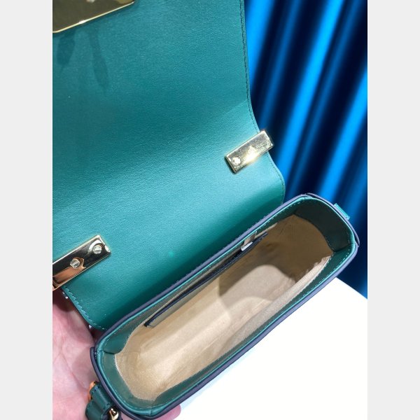 Chloé AAA + Replica 6030 Blue C Sac en effet Croco en relief-8