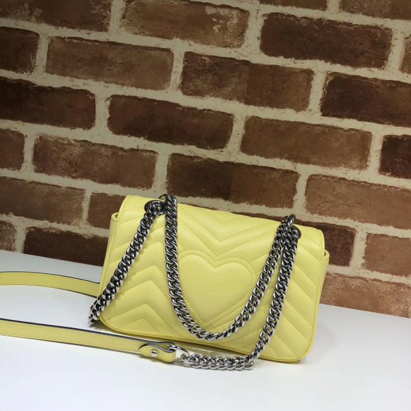 Luxe gucci faux 443497 gg marmont matelassé mini sac-12