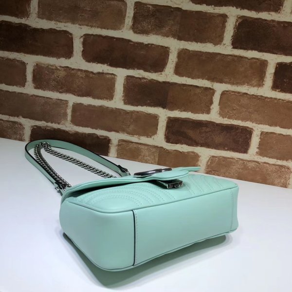 Luxe gucci faux 443497 gg marmont matelassé mini sac-13