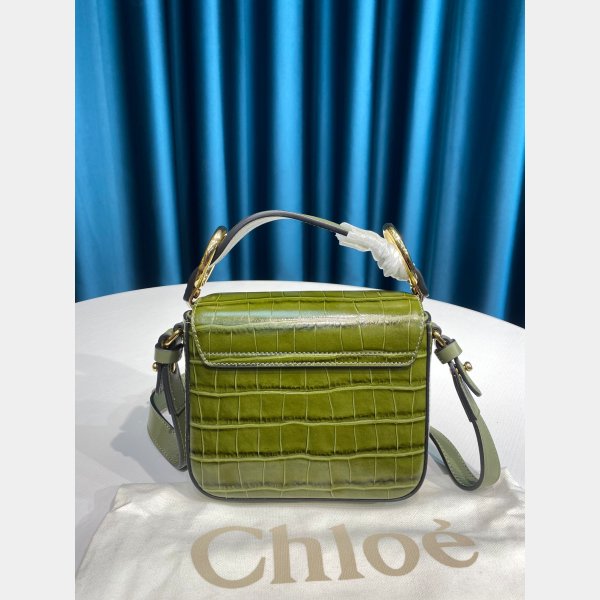 Designer Chloé Luxury 6030 C Sac en effet Croco en relief-2