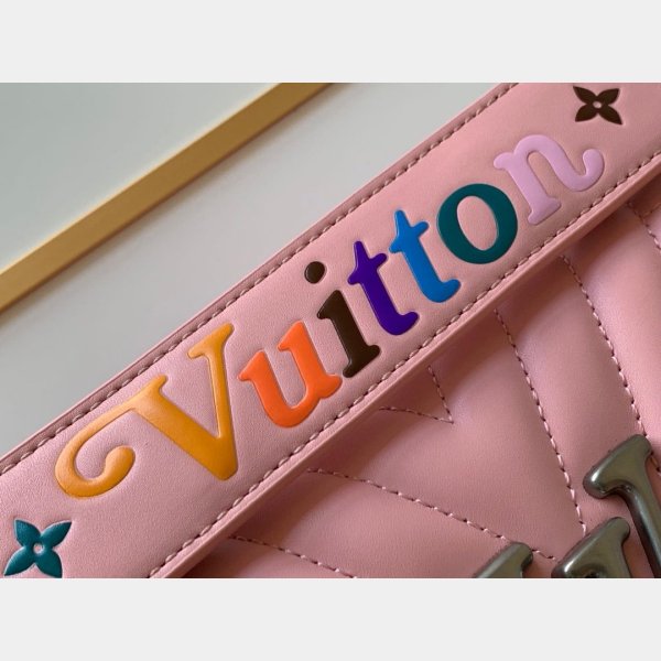 Réplique Louis Vuitton M51683 Bag de chaîne Pink New Wave PM LV 7 étoiles cuir-4