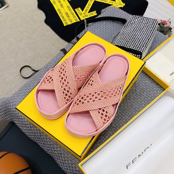 Réplique Fendi Reflections Sandals Chaussures Salet Sale Store-4