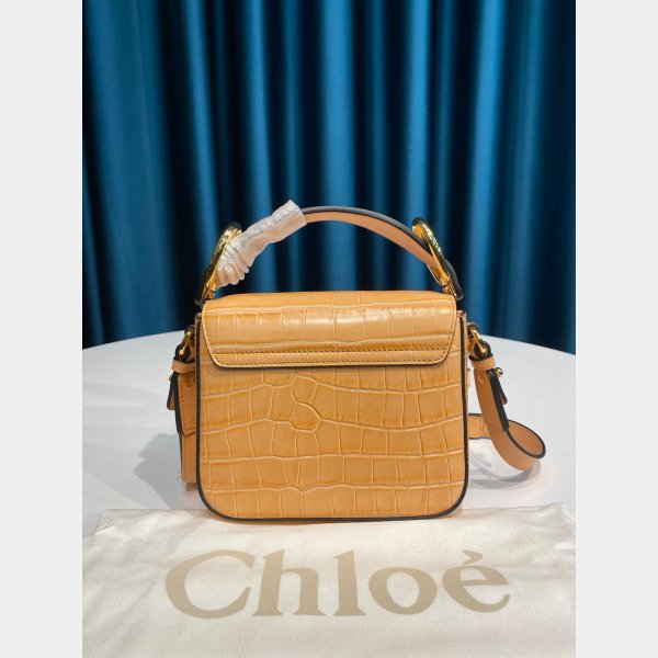 Designer Chloé Luxury 6030 C Sac en effet Croco en relief-5
