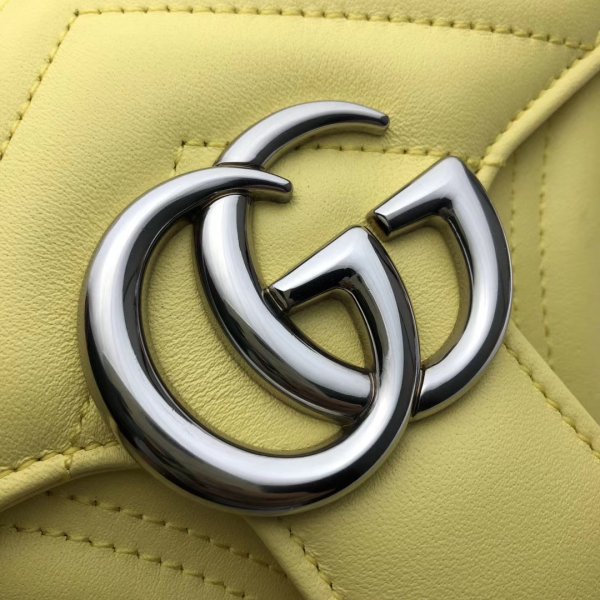 Luxe gucci faux 443497 gg marmont matelassé mini sac-15