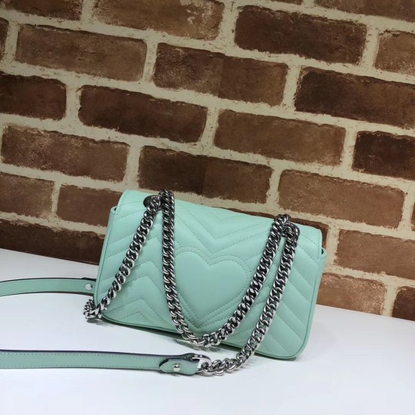 Luxe gucci faux 443497 gg marmont matelassé mini sac-11